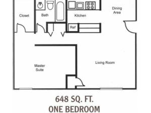 1 Bed