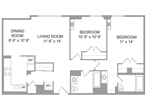 2 Bedroom Apts in Arlington VA | Wildwood Park 4