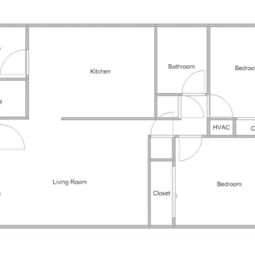 Willow Studio Park Hill Apartments