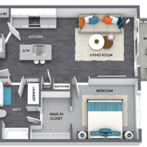 Grandeur 2 Bed Apartment Point of View Apartments