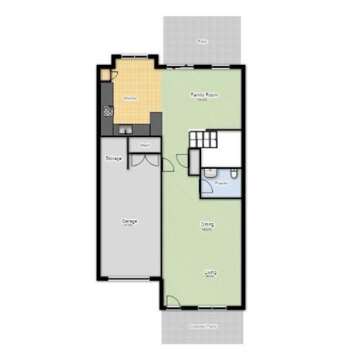 SN3 3 Bed 2.5 Bath 1st Floor