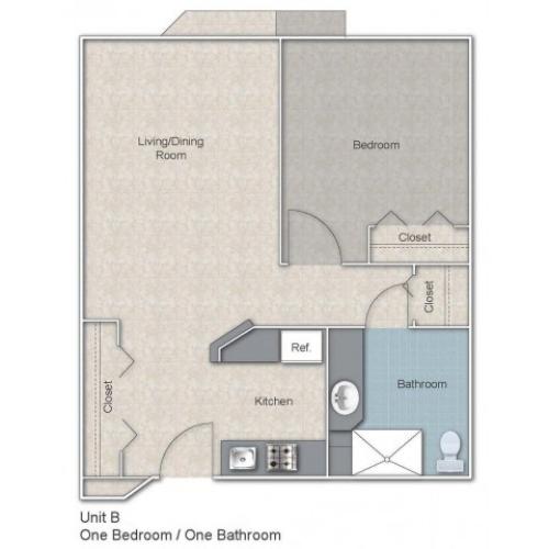 Pacific 1 Bed Apartment River Club Apartments