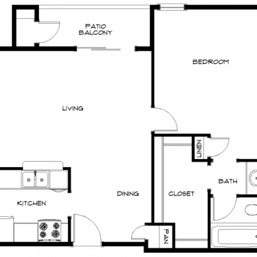 2 x 1 2 Bed Apartment Luna Verde Apartments