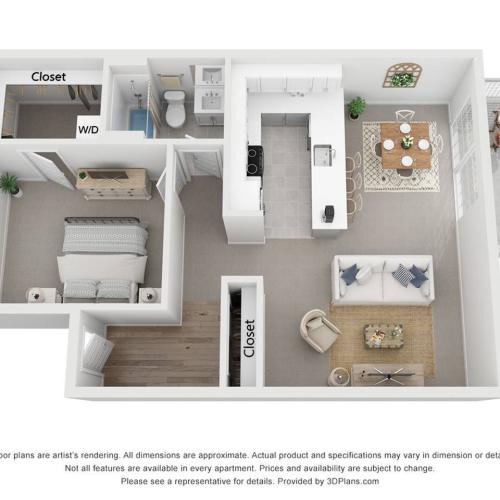 Clipper 2 Bed Apartment Serenity at Larkspur