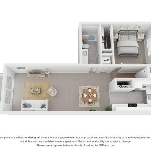 Clipper 2 Bed Apartment Serenity at Larkspur