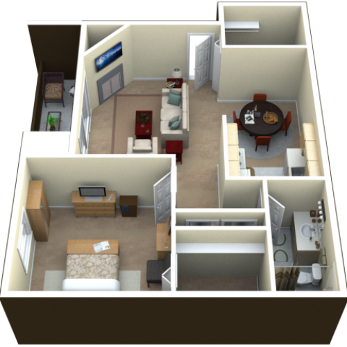 2 Bedroom Phase I 2 Bed Apartment Clinton Manor Apartments