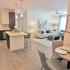 2 Bedroom, 2 Bathroom Radiant Model Dining, KitchenLiving Room
