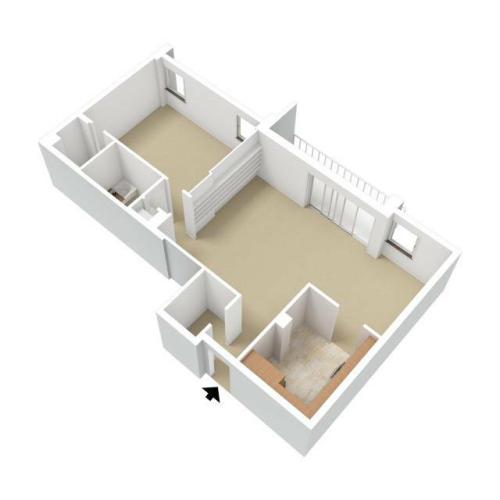 1 bedroom corner unit