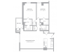 2 Bdrm Floor Plan | Arlington Apartments | Courtland Towers