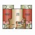 2 Bedroom/2 Bath Floor Plan | Legacy Springs | Riverton Utah Apartments