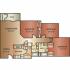 3 Bedroom Floor Plan | Legacy Springs | Apartments In Riverton UT