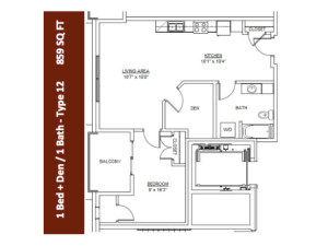 Type 12 Luxury Apartments Rochester MN | 501 on First