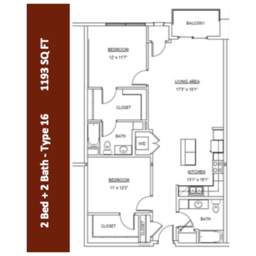 Type 16 Luxury Apartments Rochester MN | 501 on First