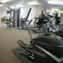 Westbury Apartments fitness center-great lighting and lots of fitness equipment.