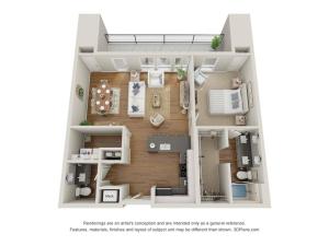 One Bedroom - A4 Penthouse