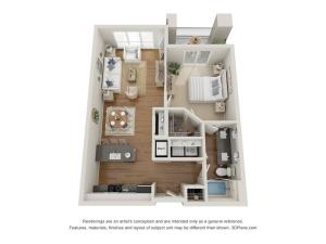 One Bedroom - A3