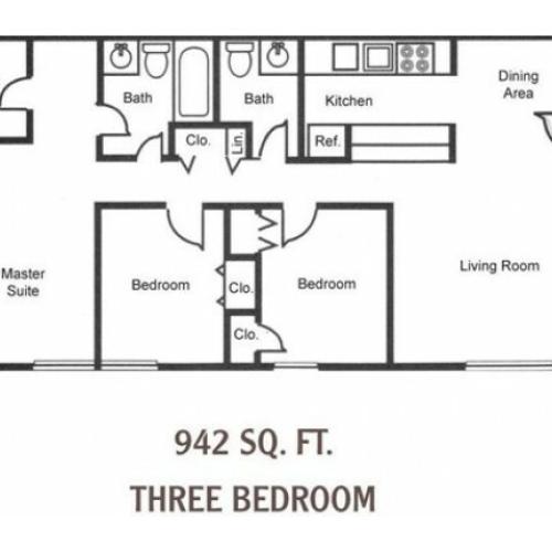 3 Bed TH