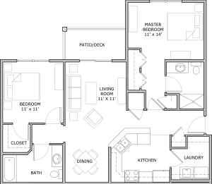 The Preserve Floor plan 2D