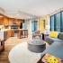 Luxury Downtown Arlington VA Apartments | Living Room
