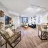 Spacious Living Room | Arlington Apartments | Courtland Towers