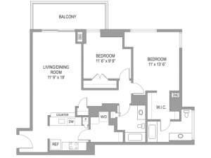2 Bedroom Apts in Arlington VA | Wildwood Towers