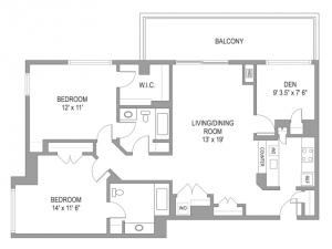 2 Bedroom Apts in Arlington VA | Wildwood Towers 4