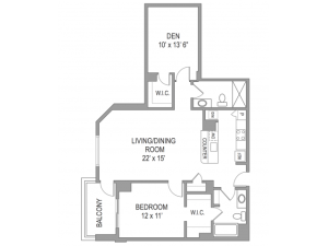 1 Bedroom Arlington Virginia Apartments | Birchwood