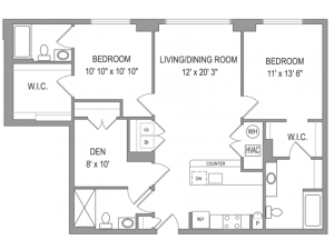 3 Bedroom Apartments in Arlington VA | Henderson Park 2