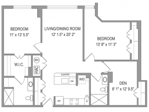 3 Bedroom Apartments in Arlington VA | Henderson Park 3