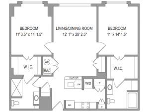 2 Bedroom Apartments in Arlington VA | Henderson Park