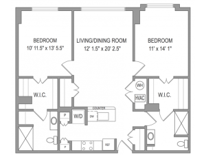 2 Bedroom Apartments in Arlington VA | Henderson Park 1