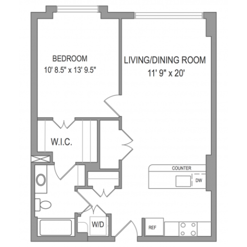 1 Bedroom Apartments in Arlington VA | Henderson Park
