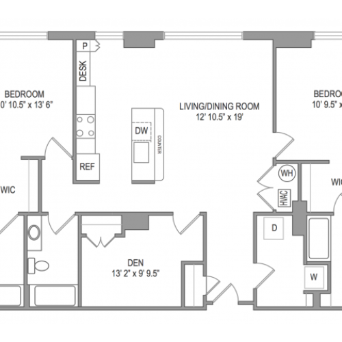 3 Bedroom Apts in Arlington, VA | Thomas Place 4