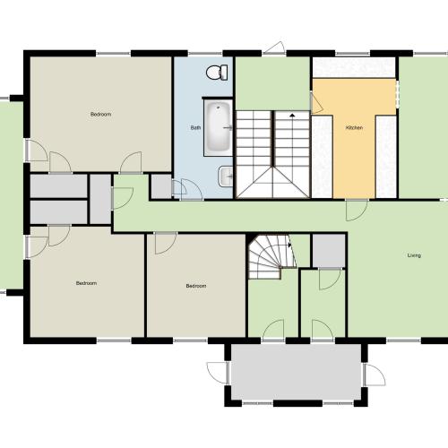 Buffalo Soldier Acres (SNCO3) 3 Bed Apartment Fort Sill